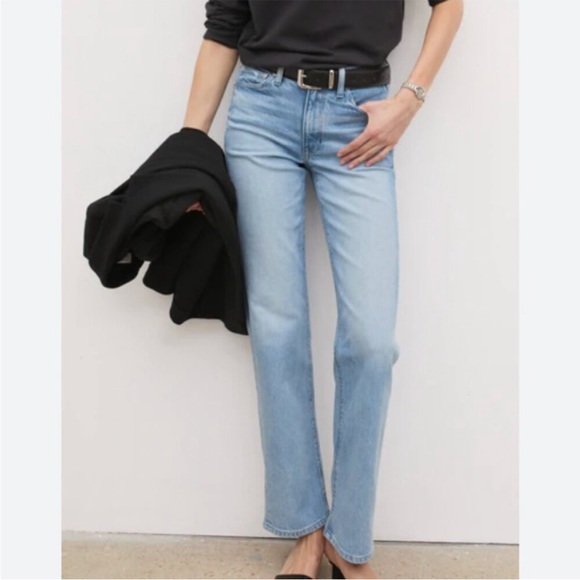 AYR The Roadie Straight Leg Jean Relaxed Fit Size 26 - Picture 4 of 16